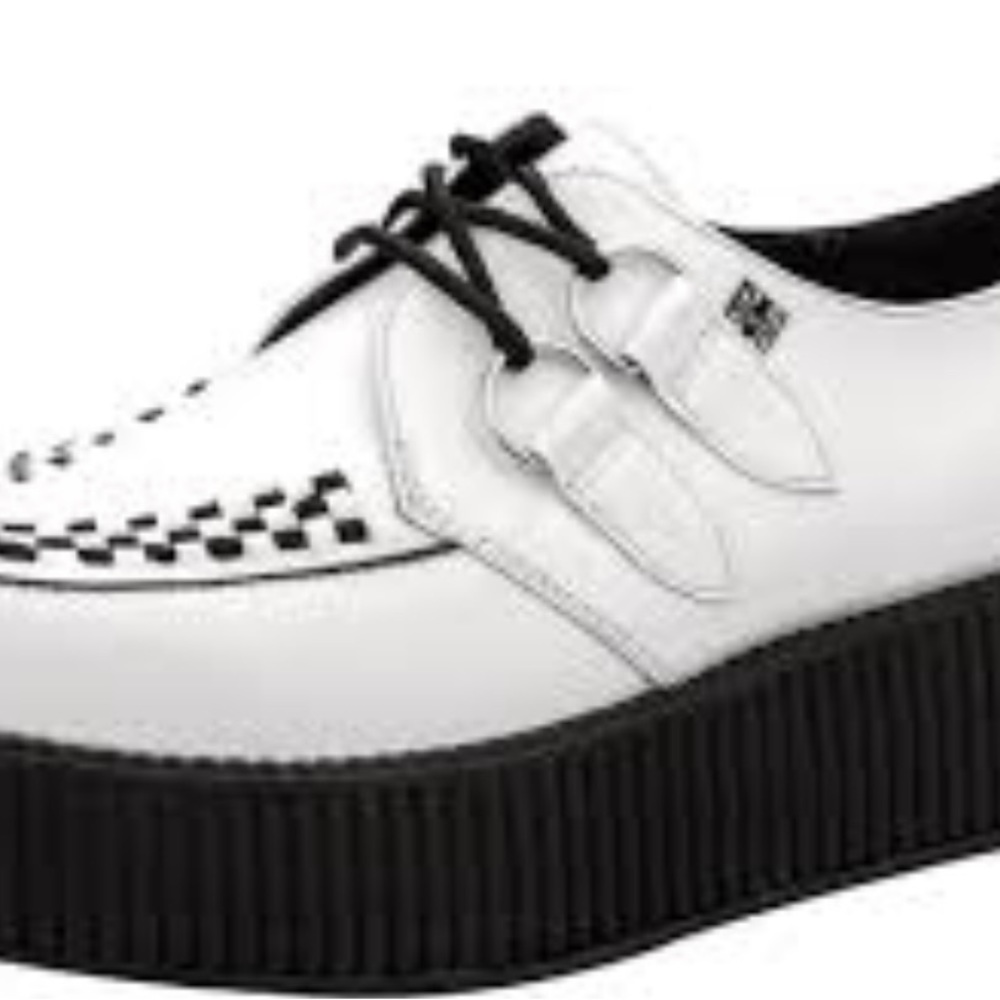 Bundle T.U.K. Creepers black and white size 7